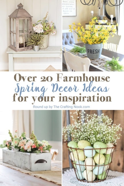 Amazing diy farmhouse spring styled tray (super easy) | the crafting nook with american farmhouse spring 2023