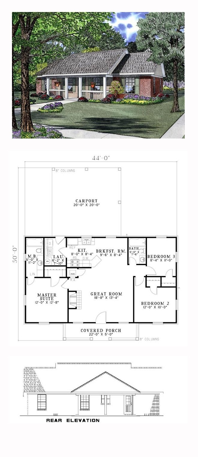 Astonishing plans maison en photos 2018 country house plan 62386 | total living pertaining to 1100 sq ft house plans