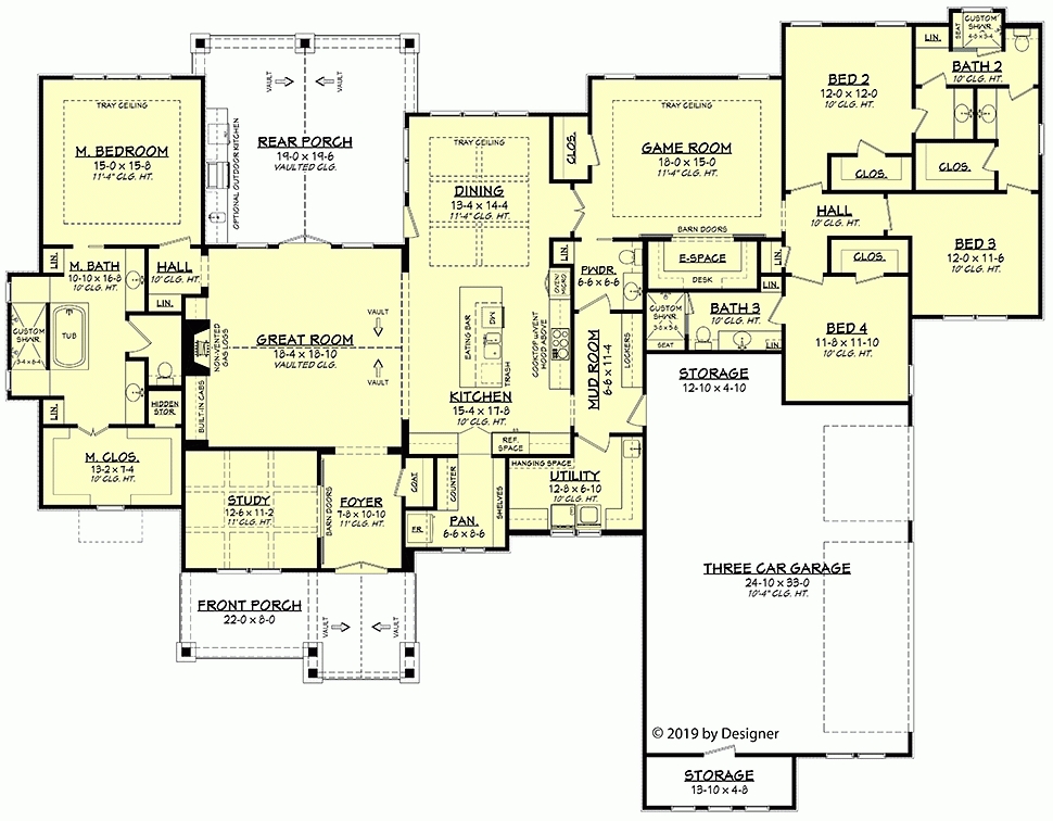 Best ranch house plans &amp; traditional floor plans for ranch floor plans