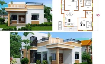 Cool 25′ x 50′ घर का नक्शा पूरी जानकारी ii 25′ x 50′ house design complete throughout 30×50 home design