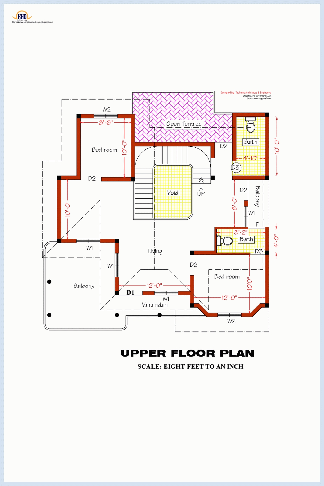 Exquisite 3 bedroom home plan and elevation | house design plans with 3 bed room home pplan single floor