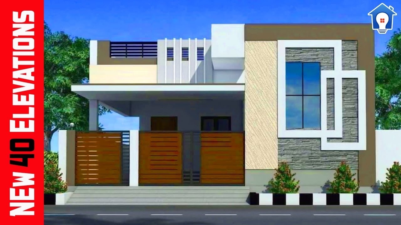 Good best 40 ground floor front elevation designs 2020 | small house inside single floor house elevations photos
