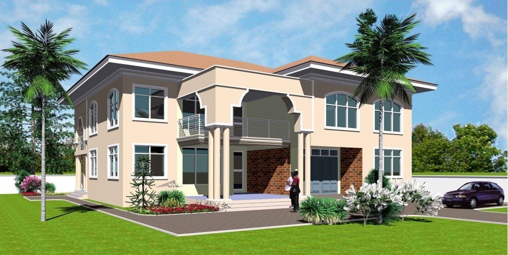Gorgeous house plans with pictures for ghana, senegal, liberia, africa | house pertaining to best ghanaian house plans with photos