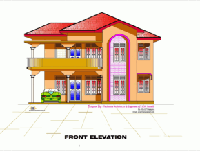 Great 2d elevation and floor plan of 2633 sq feet kerala home design and regarding house plan and its elevations