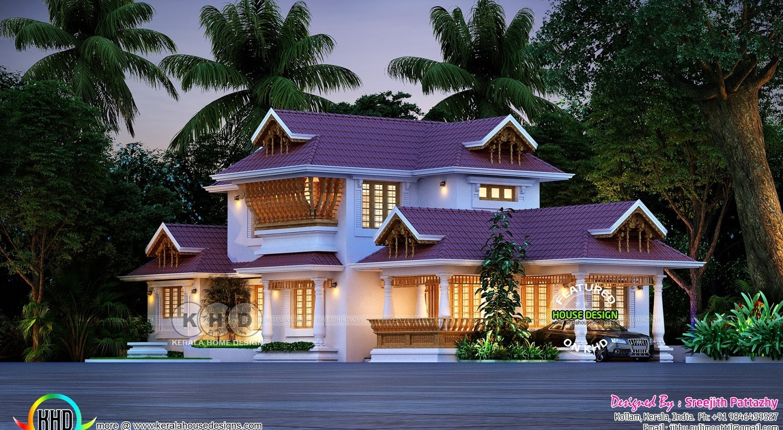 Image of 2230 sq ft 4 bhk kerala traditional home kerala home design and floor within astonishing kerala houses design