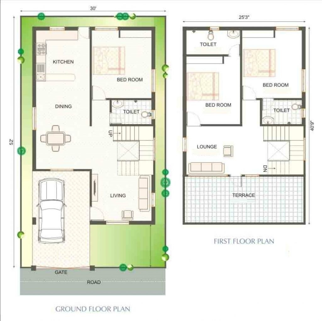 Image of duplex house plans india 900 sq ft | 20x30 house plans, house layout throughout 15*50 house map