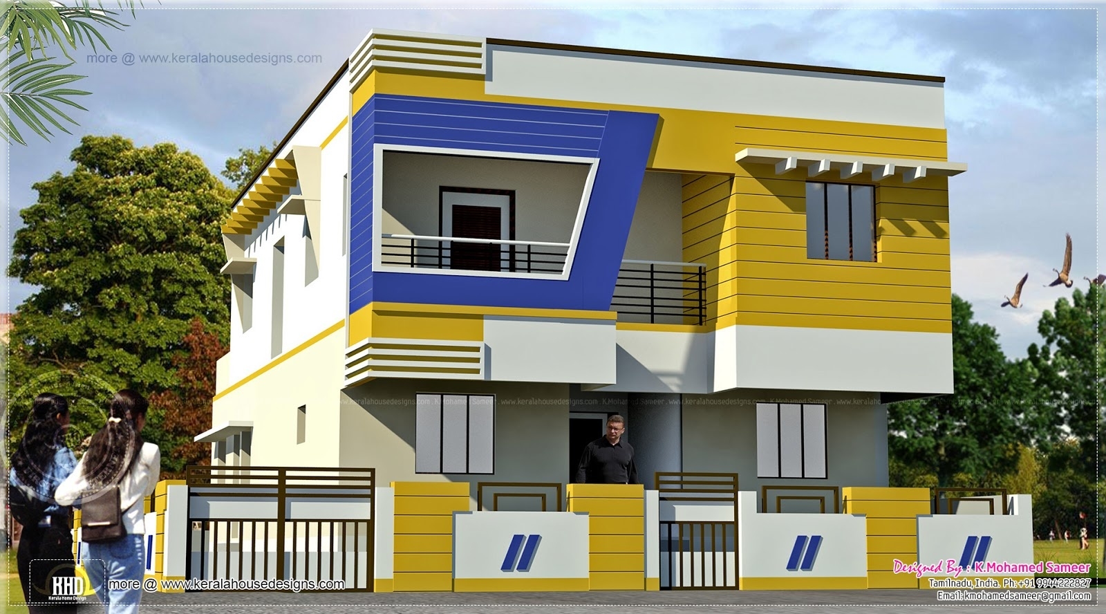Incredible modern tamilnadu style house design kerala home design and floor plans with house plan tamil