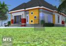 Inspiring 3 bedroom bungalow modern and contemporary nigerian building designs throughout plan for 3 bedroom bungalow designs in nigeria