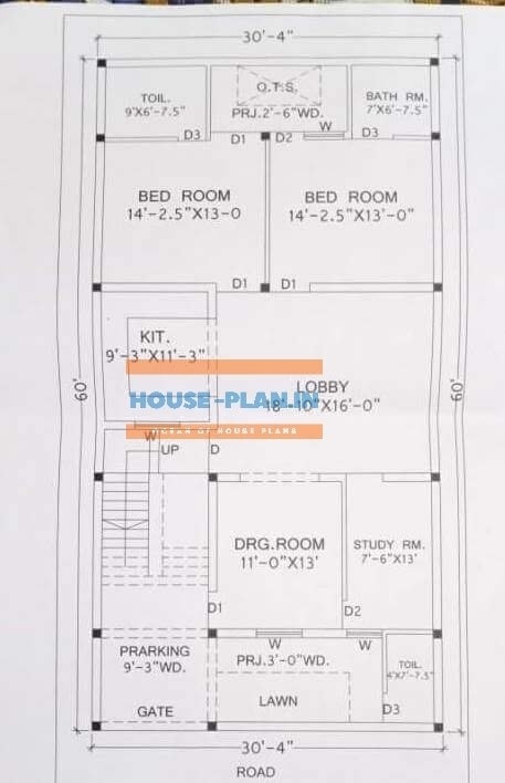 Inspiring house plan 30×60 best house plan for ground floor in splendid 22*60 house plan