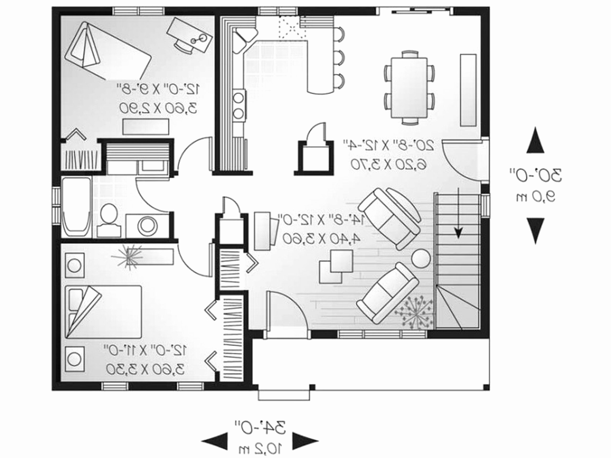 Interesting 25 top ideas bungalow house plans 800 sq ft regarding best 800 sq ft house plans 3 bedroom