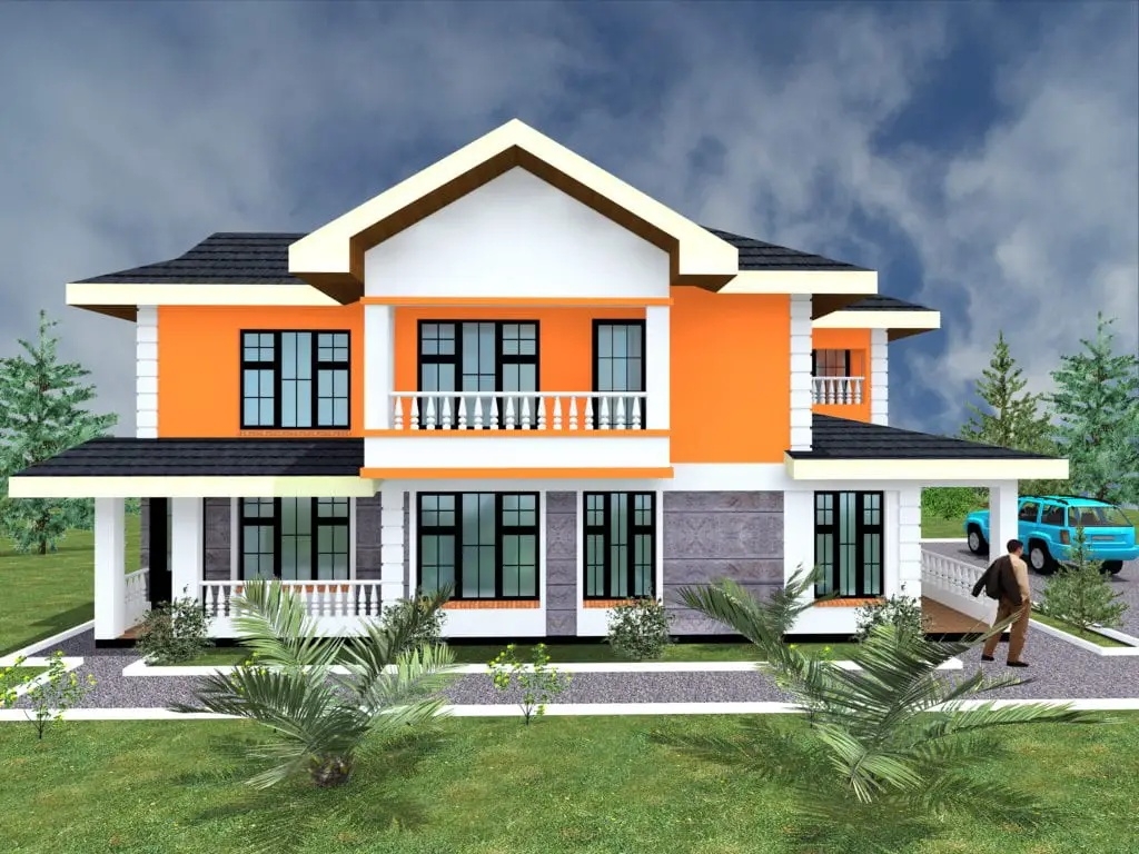 Marvelous 4 bedroom design 1001 a hpd team in modern house plans in kenya
