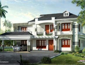 Marvelous new style kerala luxury home exterior kerala home design and floor plans with regard to kerala house design 2023 2d