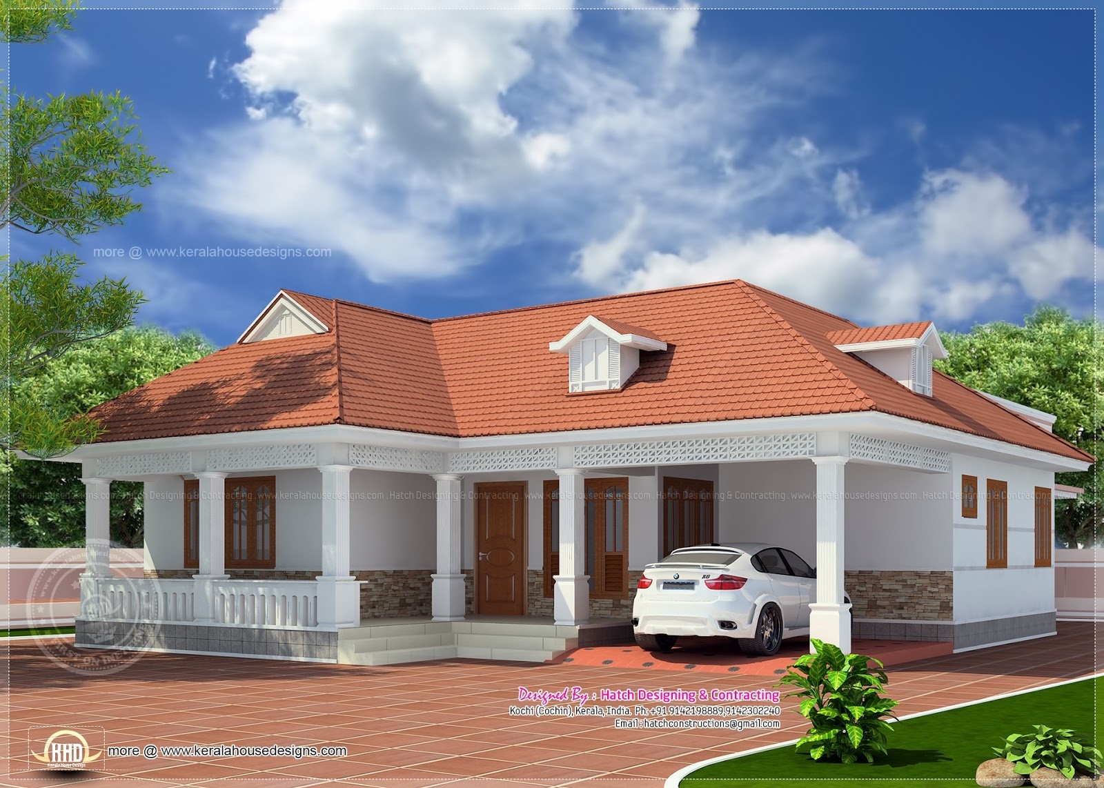 Mesmerizing 1850 sq feet kerala style home elevation kerala home design and floor for kerala house plans