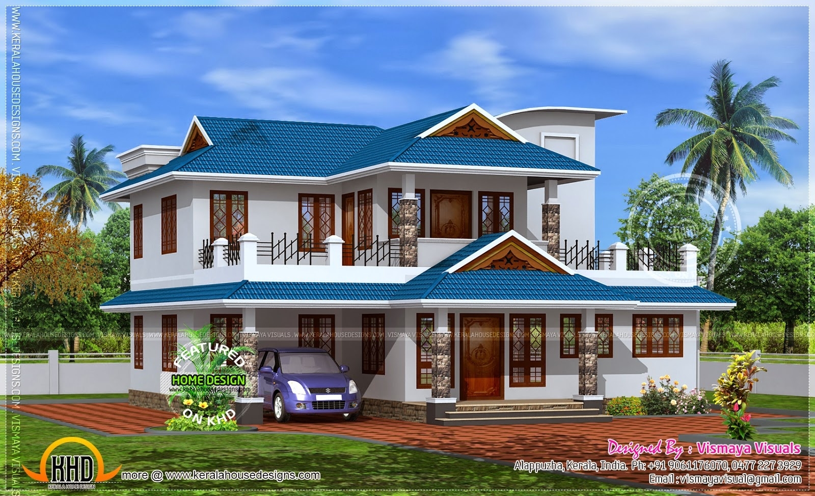 Mesmerizing 2350 sq feet home model in kerala kerala home design and floor plans within kerala homes models