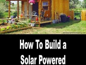 Most inspiring lamar alexander built this cute little 400 square foot cabin for intended for good solar tiny house plans 8x20
