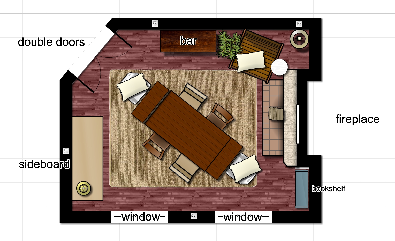 Most inspiring new dining room floor plan learning is social with wonderful room design floor plan