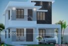 Outstanding 4 bedroom 1835 sq ft modern home design kerala home design and floor with regard to wonderful 4 bedroom house idea