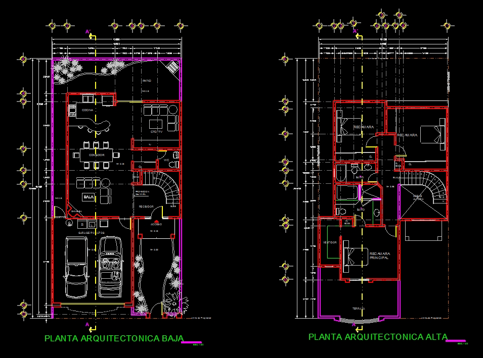 Outstanding house 2d dwg full plan for autocad • designs cad intended for cool autocad 2d house plan drawings