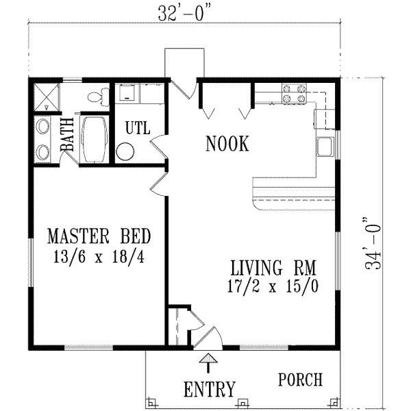 Outstanding needs a garage then perfect | one bedroom house plans, 1 bedroom house in 1 room house plans