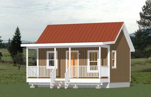 Picture of excellent floor plans | tiny house plans, cabin house plans, southern pertaining to a house plan with garage on half plot