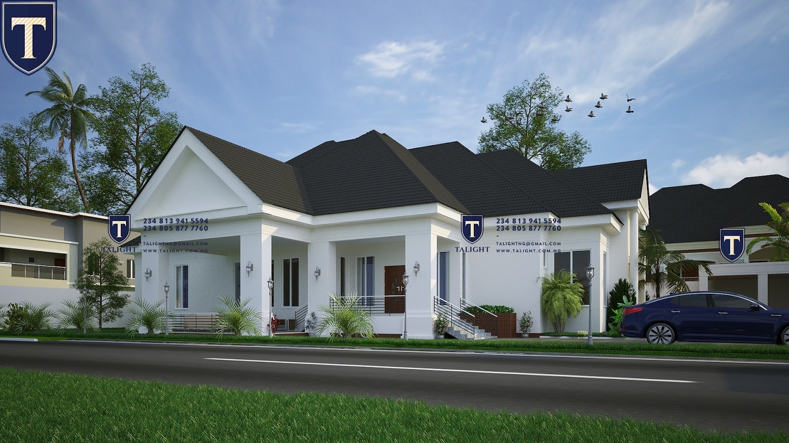 Picture of five bedroom bungalow plan in nigeria intended for astonishing building plans 5 bedroom in nigeria