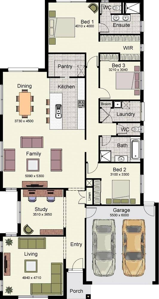 Picture of trends for 4 bedroom house floor plan design images with regard to 4 bedroom floor plan
