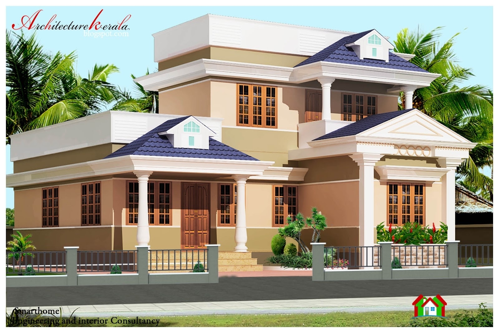 Popular architecture kerala: 1000 sq ft kerala style house plan inside most inspiring kerala house design with floor plans