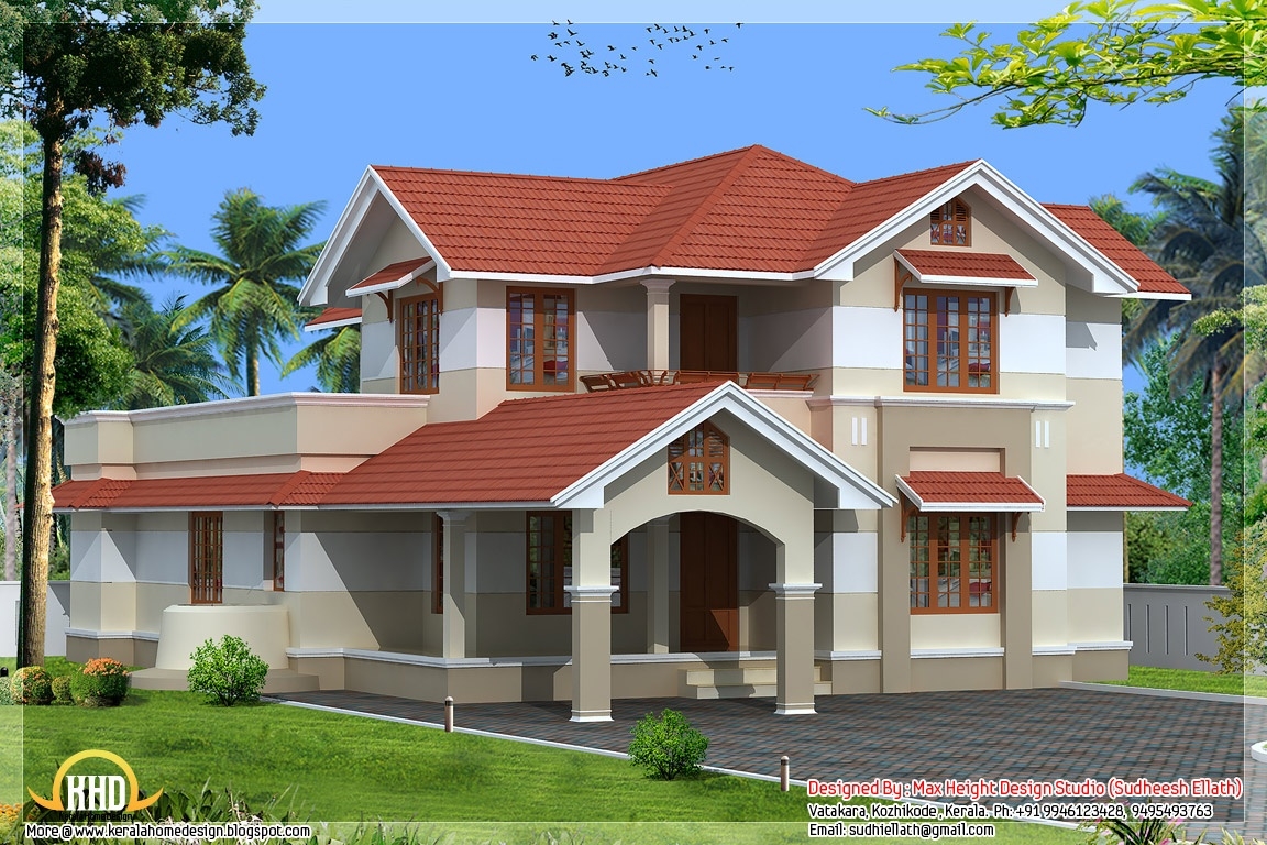 Splendid 3 beautiful kerala home elevations kerala home design and floor plans with marvelous kerala house design photo gallery