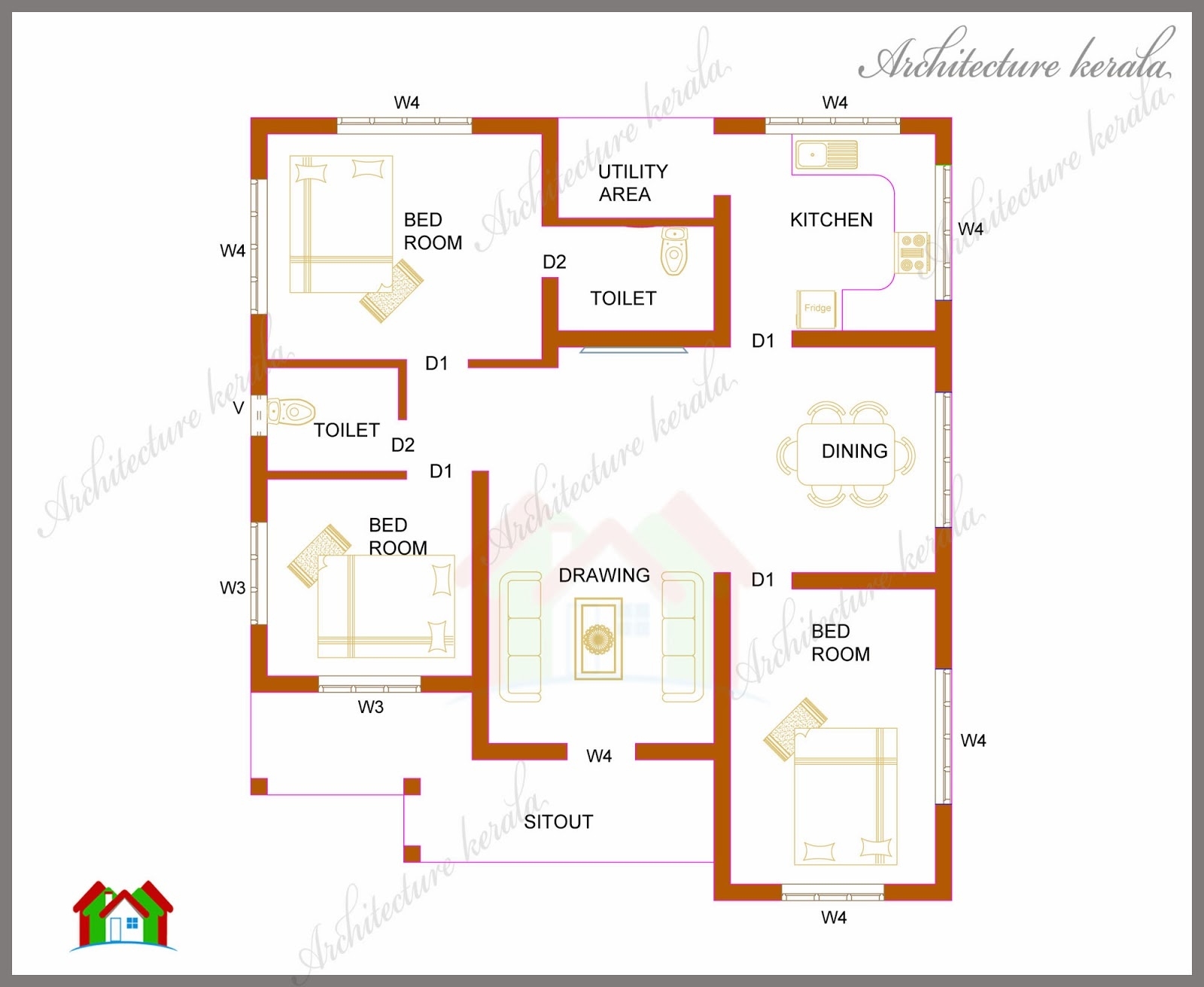 Splendid kerala house plans with photos and estimates | modern design with kerala house plan