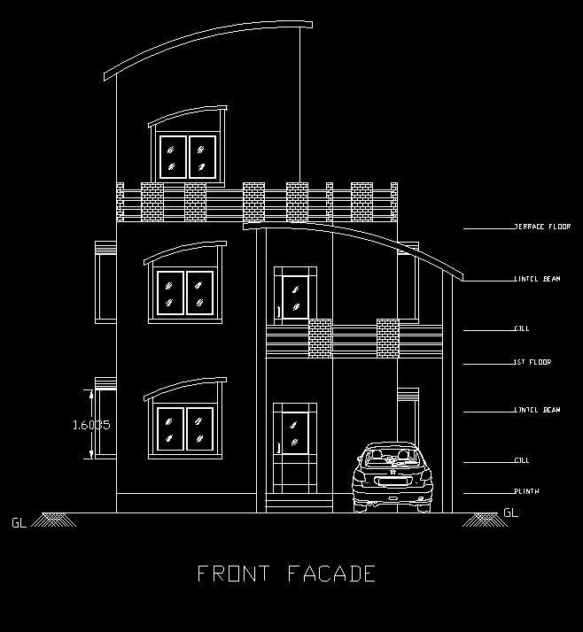 Stunning house plan 2d dwg plan for autocad • designs cad regarding autocad drawing 2d hd house plan pic
