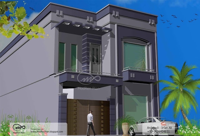 Stunning indian home design | 5 marla front elevation with regard to front elevation of indian house 30x50 site