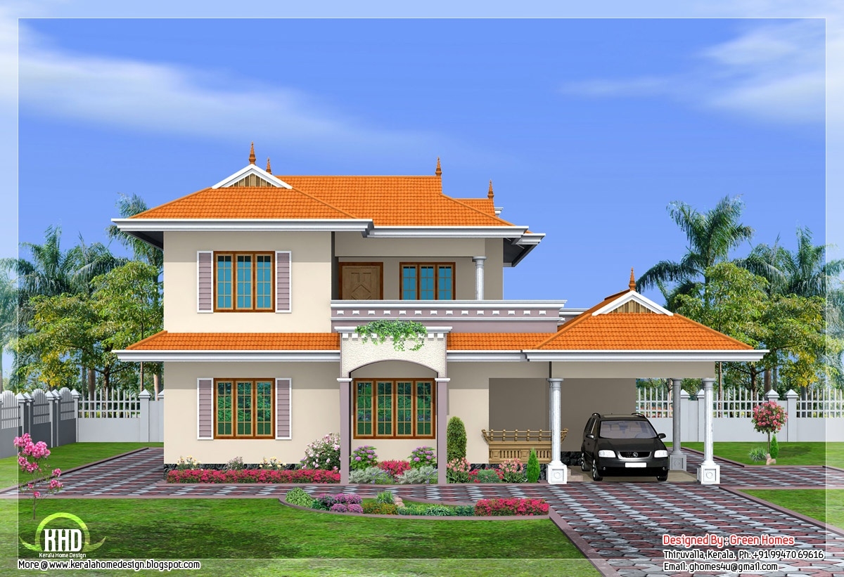 Top 4 bedroom india style home design in 2250 sq feet | indian home decor throughout fascinating simple indian house design pictures