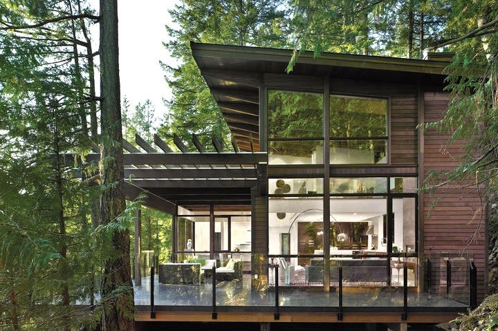 Top inspiring modern mountain houses in marvelous modern mountain home