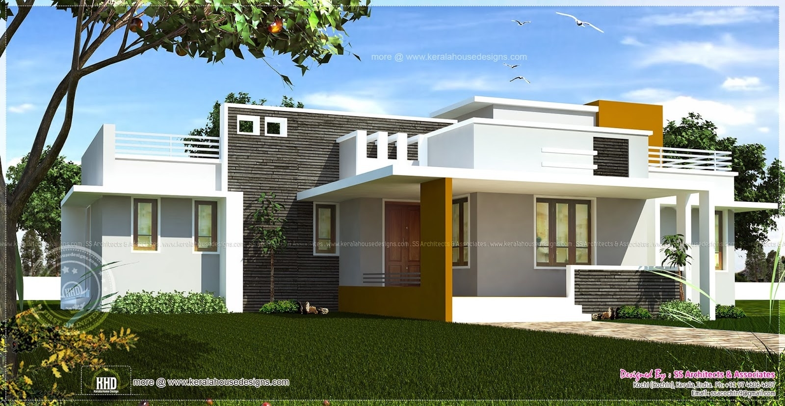 Top single floor contemporary house design | indian house plans for must see front design of house single storey